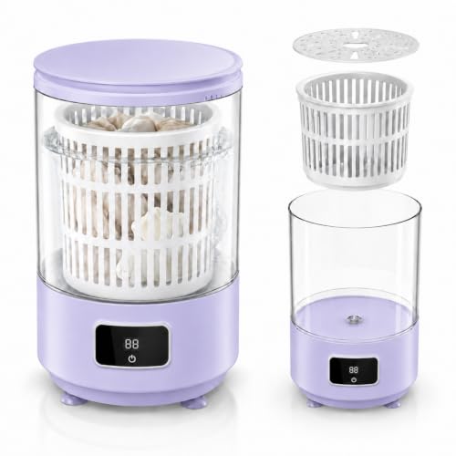 �v���������� �~�j����@ ���^ �|�[�^�u�� ����E����̌^ 4L Type-C�[�d�� ������]��� �ᐅ�ʔr���Ǖt�� �ȃX�y�[�X �y�� �ȒP���� ���� �C�� �^�I�� �����ߗޗp �z���C�g �s���N �p�[�v�� (182x182x262mm,�p�[�v��) [���s�A