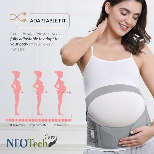 image for NeoTech Care Pregnancy Support Maternity Belt, Waist/Back/Abdomen Band