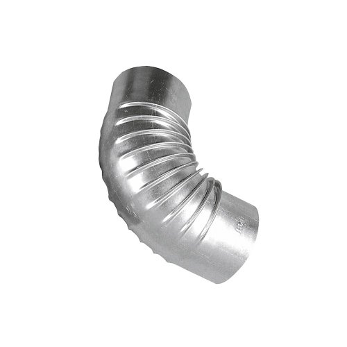 Fal (x) BERTRAMS 030107 ciminiera Elbow chimney pipe Argento