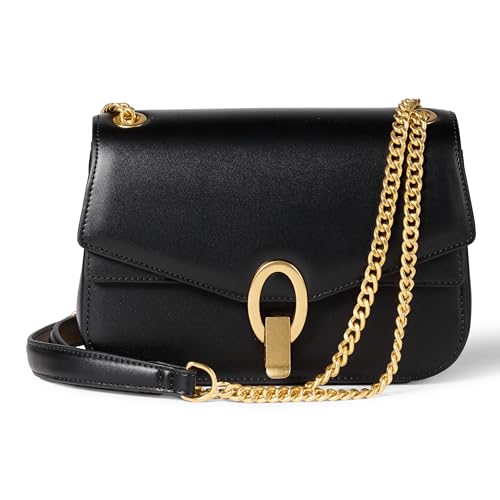 Amazon Essentials Womens Chain Shoulder Bag Black