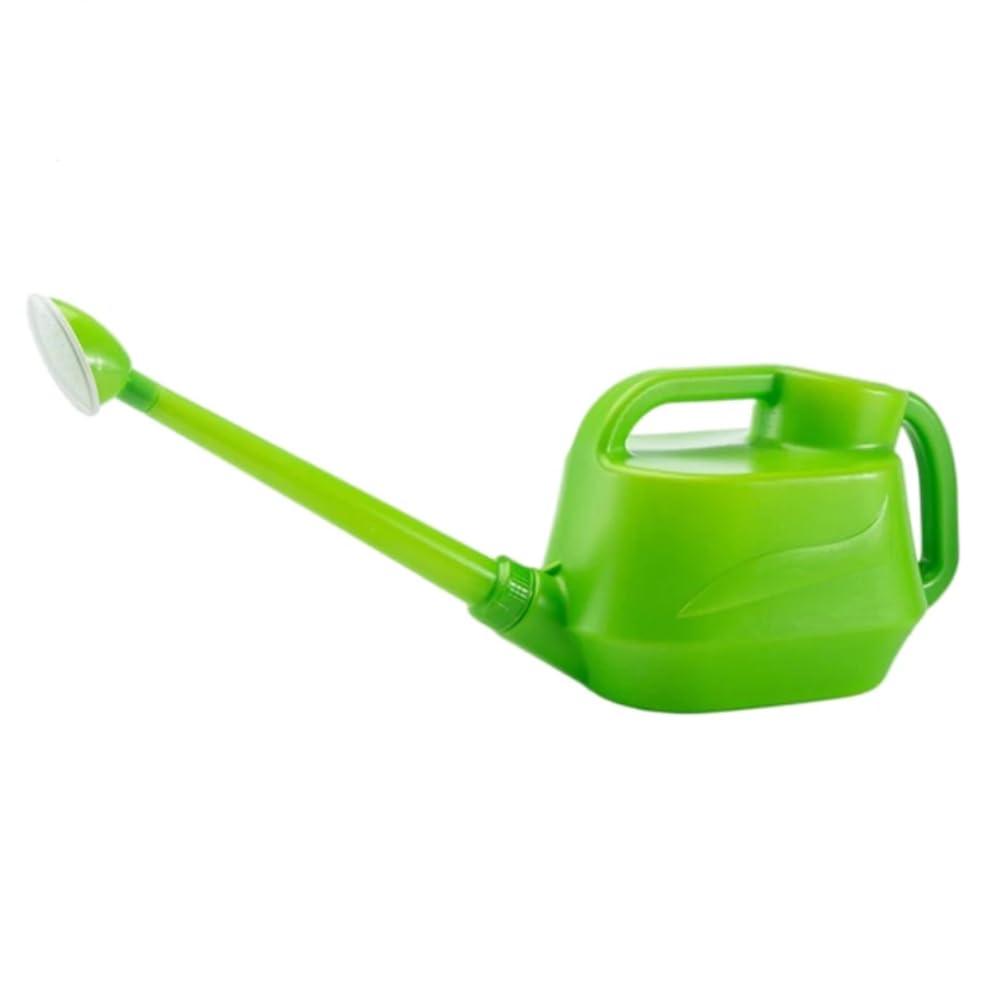 Watering Can with Sprinkler Head 2 in 1 Plant Watering Can Long Stem Spout for House Indoor Plant Outdoor Flower Decorative Modern Garden Pot Green (4.5 litre)