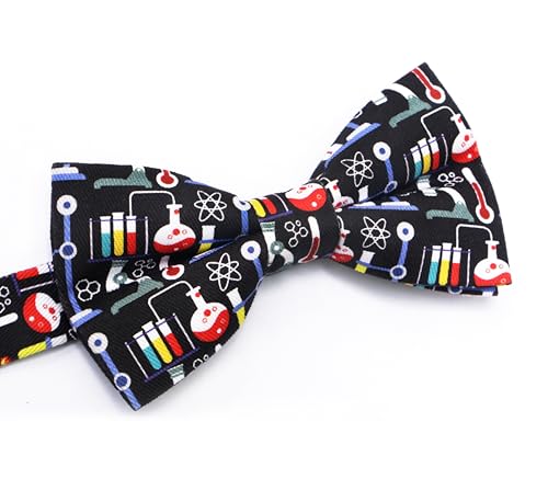 Image of OCIA Cute Pattern Pre-tied Bow Tie Adjustable Bowties for Adult & Children