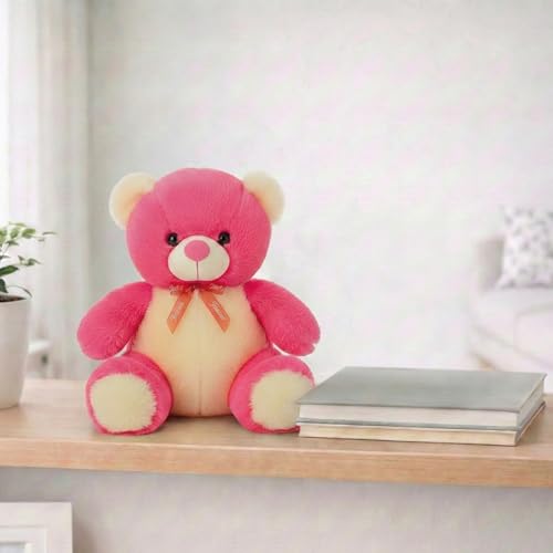 Image of Tabitha Stuffed Toys-Ultra Soft Plush Toy for Kids | Birthday Gifts for Kids and Girls | (30 Cm Pink Teddy)