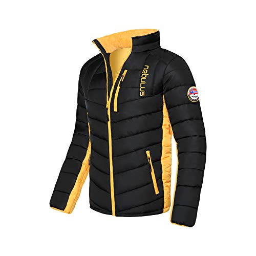 Nebulus Winterjacke GRAFFITY Herren (Model: P4767 - Herren, schwarz-gelb; Größe: M) FBA