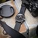 Luminox G Patagonia Carbonox X2.2402 - Mens Watch 43 mm - Military Watch with Black Case/Dial/Band White Numbers - Date Function - 100m Water Resistant