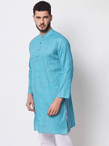 Men's Cotton Regular fit Kurta and 9 Size Options(Up to 50)2