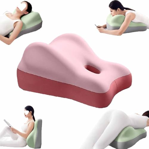 Couples Butt Cushion for Pregnant Women,Keilkissen Memory Foam,Kissen FüR Erwachsene FüR IntimitäT,Erholt Sich Nach Dem Aufprall,Stabile AusfüHrung Geeignet,Zum Sitzen Und Liegen (A)