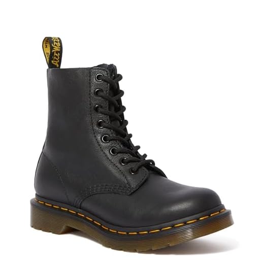 Dr. Martens Dam Pascal Virginia Black Combat Boots