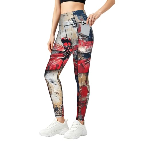 Vêtements de sport running et pantalon de yoga ample pour femme imprimé
