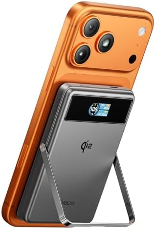 Kuulaa Qi2 MagSafe Power Bank 15W Wireless Portable Charger, 1000...