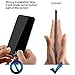 QTlier iPhone 7 Screen Replacement,LCD Display and Touch Screen Digitizer Replacement Frame Assembly with Repair Tool Kit(Black, 4.7Inch, for iPhone 7)