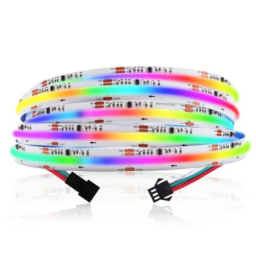 Tira LED COB RGB IP68 10 m 12V WS2811 IC 720 LEDs/m miniatura 1