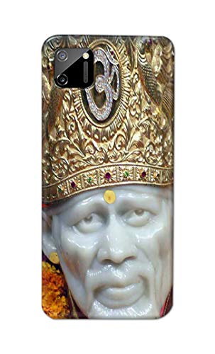 Image of PRINTFIDAA Sai Baba Lord Shiridi Great God Hinduism Hindu Religious Printed Designer Hard Case for Realme C11 (2020) (6.5 inch) Back Cover -(e) RPM1005