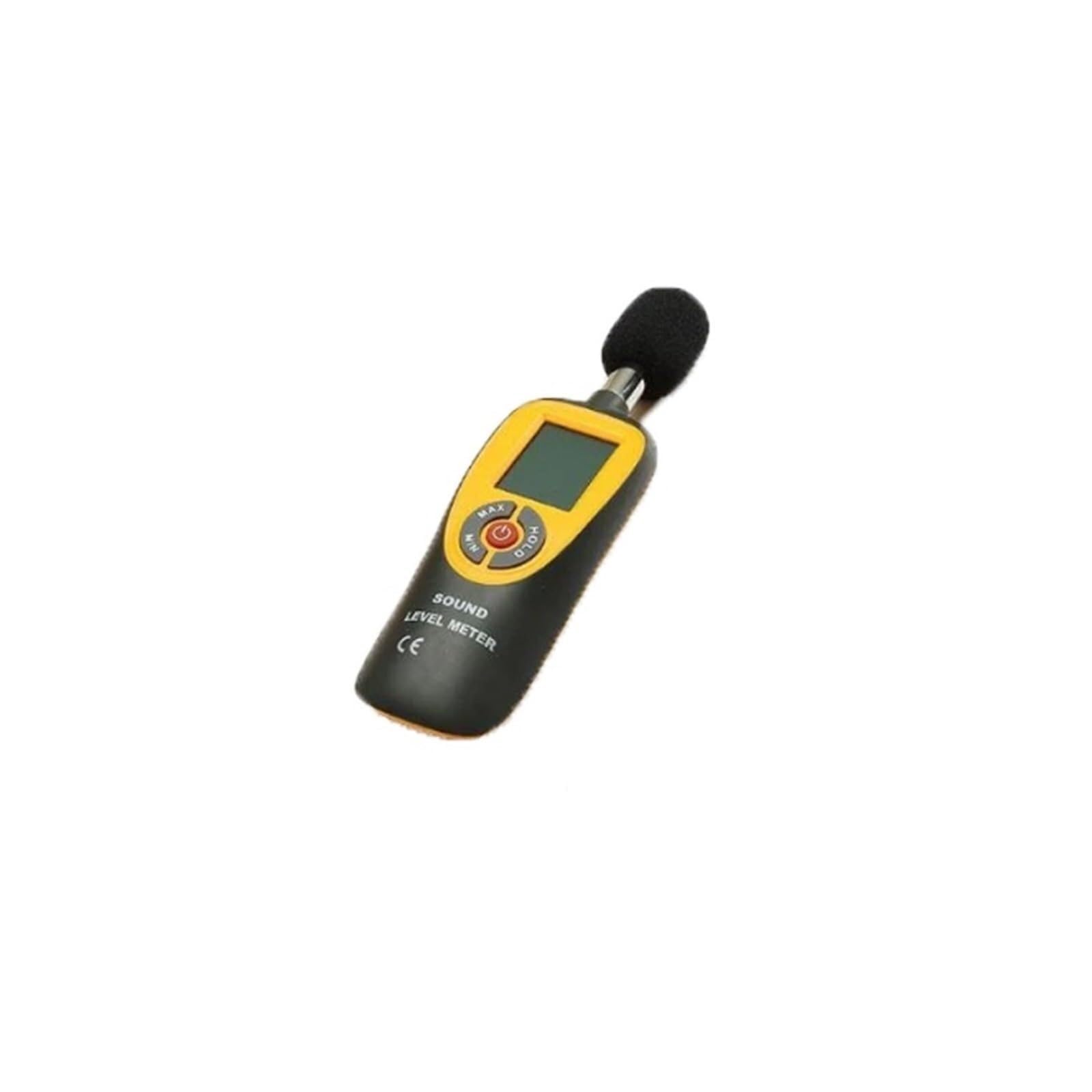calibradores de decibelios, Mini sonómetro portátil con pantalla LCD, control de decibelios ruido y función prueba