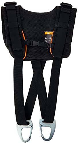 Nielsen Products Shoulder Dolly 3500 Heavy Duty Pro Lift - Padded 2-Person Lifting and Moving System For Professional Movers, Delivery Teams, Industrial and Construction Workers , Black - HD3500