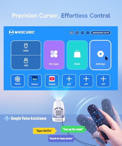 Magcubic Mini Projector 4K HY300Pro+ の商品画像 5