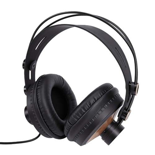 Casque de jeu filaire PC pilote 50 mm bandeau réglable pour musique et mixage DJ