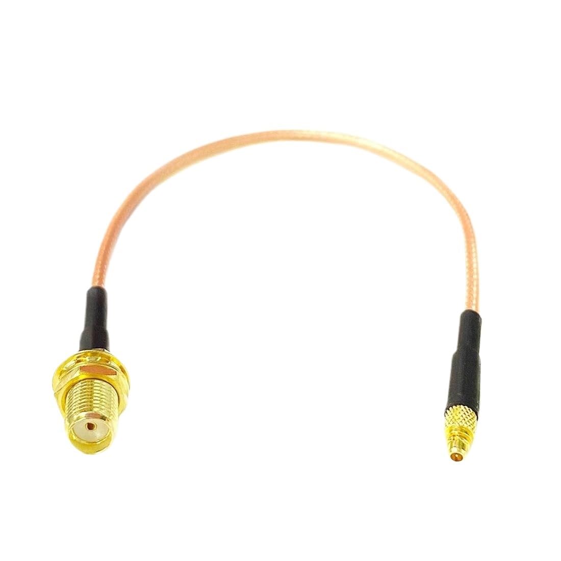 LIHUA żeński do NT*N/C BNC UHF MCX MMCX TS9 CRC9 kabel złączowy elastyczny prosty RG316(SMA-UHF, 200 cm)
