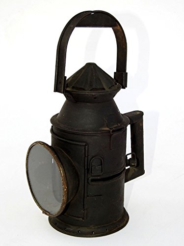Triveni Art & Crafts Railroad Lantern Vintage Light Antique Lamp