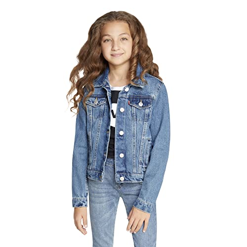 Levi's Girls' Denim Trucker Jacket - Image 4