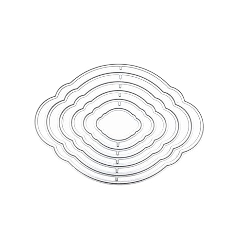 mikidoo Troqueles de corte de ciervos de Navidad, plantillas de corte de renos, troqueles de metal para álbumes de recortes, tarjetas, 8,3 x 10,7 cm