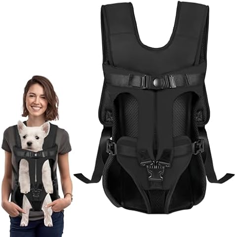 DOBVDLA Dog Front Carrier Backpack for Small Medium Dogs Cover