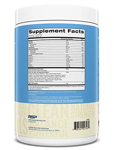 Rsp Nutrition Aminolean Pre Workout Energy (Watermelon 30 Servings) With Truefit Protein Powder (Vanilla 2 Lb) #TOP5