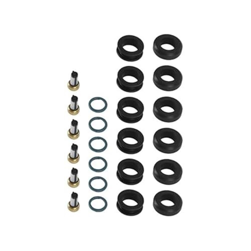 Inyectores de combustible Boquillas De Inyección Gasolina Para Dodge Stealth 1991-1996 INP-014 Para Coche, Kit 6 Juntas Tóricas Para Inyectores Combustible MD164888