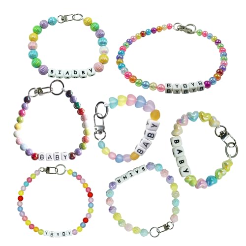 Personalisierte Perlen Hundehalsband, benutzerdefinierte Haustier-Schmuck Candy Farbe Hundehalsband mit Namen, Freundschaft Armband Geschenk für Hunde, Katzen, Haustiere