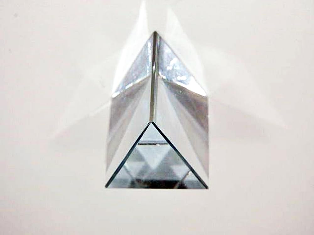 Clear Acrylic Refractive PRISM 38x38 mm Fully Polished Pack of 1-picture-28