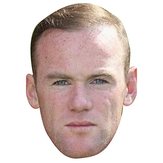Wayne Rooney Party Face Mask