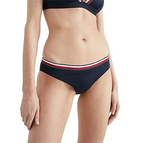 Tommy Hilfiger Damen Bikinihose Sport, Blau (Desert Sky), L