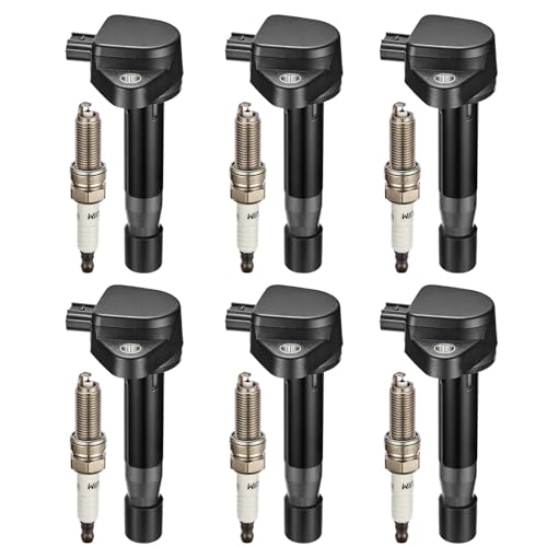 Image of BDFHYK Ignition Coil UF603 and Spark Plug 97390 for Honda Accord 2008-2012