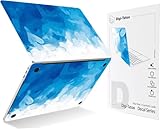 Decal Skin Compatible with 2025 MacBook Air 13.6 inch (Model A3240, M4 Chip) - Protective and Decorative Full Body Skin Decal Sticker, Anti-Scratch Vinly Wrap [Blue Paint]