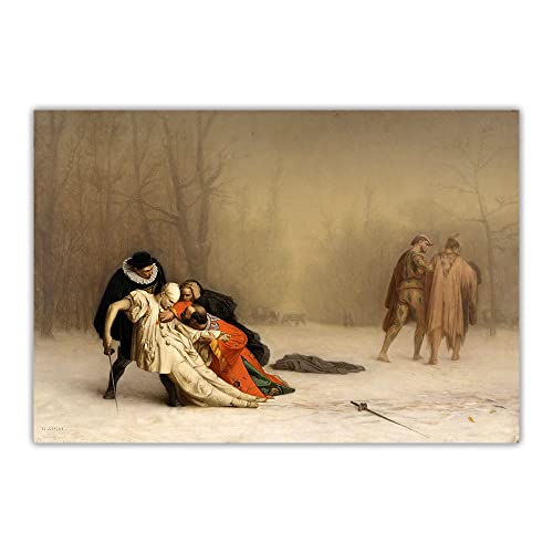 Peinture 5D adulte kit complet broderie diamant Jean-Léon Gérôme 50x61