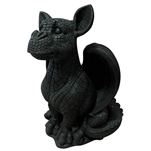 OF Gartenfigur Drache für außen geeignet - Torwächter Gargoyle Gartendrache XL 42 cm groß OF Gartenfigur Drache für außen geeignet - Torwächter Gargoyle Gartendrache XL 42 cm groß