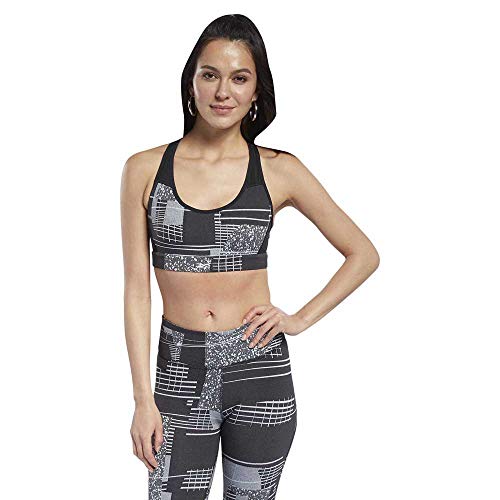 Image of Reebok Women's Nylon Padded Wire Free Sports Bra