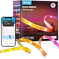 Govee RGBIC LED Strip Lights for Room with Warm White 65.6ft, Smart LED Strip Lighting Alexa Compatible, Color Changing LED Lights Music Sync, Christmas Decor, 2 Rolls of 32.8ft