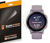 Supershieldz (3 Pack) Designed for Garmin Vivoactive 6 / Vivoactive 5 Screen Protector, High Definition Clear Shield (TPU)