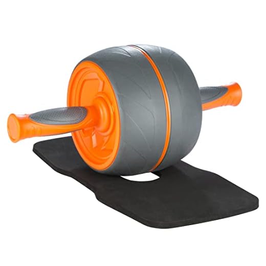 Ultrasport Aparato de abdominales AB premium, aparato de entrenamiento doméstico de construcción especialmente robusta, para entrenar los músculos abdominales, la espalda y los hombros, Naranja