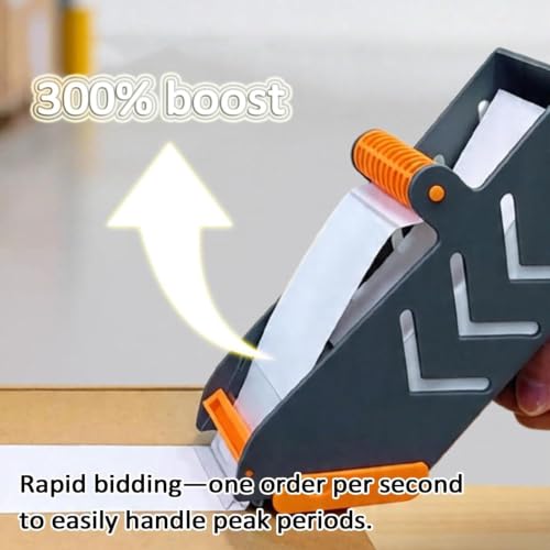 Pistola aplicadora manual de etiquetas autoadhesivas con extractor de papel soporte 2