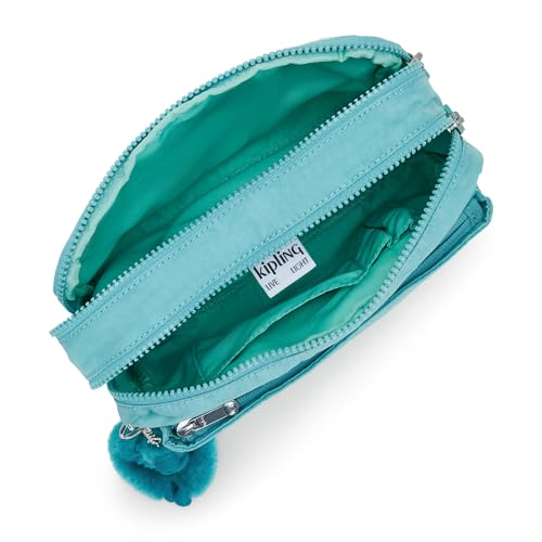 Image of Kipling Women's Abanu Medium Crossbody Bag, Lightweight, Adjustable Waist Pack with Multi-Compartment Zip Pockets