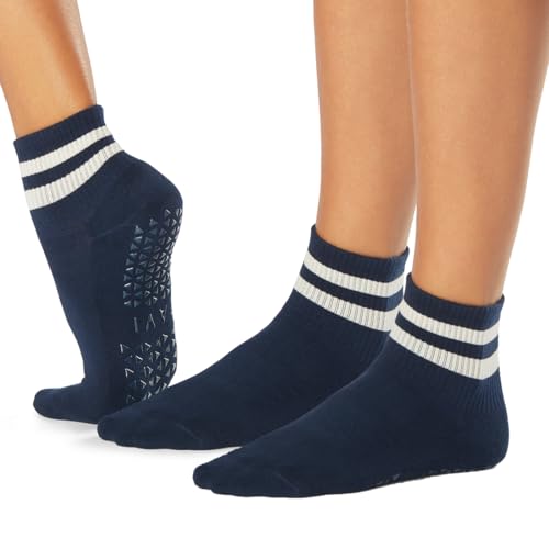 Image of TAVI Aria Pilates Socks - Grip Socks for Women with Non-Slip Grippy Sole and Arch Support, Wear for Yoga, Barre, Dance