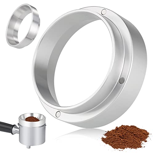 Anillo Dosificador De Café De 58mm, Embudo Magnético Para Portafiltro, De Aluminio - Compatible Con Sage/Breville, Evita Derrames