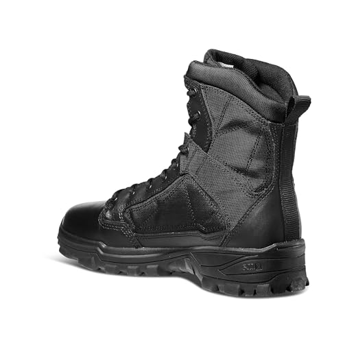 Image of 5.11 Tactical Men's Fast-Tac 6-Inch Boots, Professional Work Boot, Lightweight Rugged Duty Patrol Shoe, Black, Style 12380