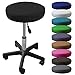 Vivezen - Tabouret Rond à roulettes réglable en Hauteur de 43.5 à 60.5 cm et pivotable à 360-10 Coloris