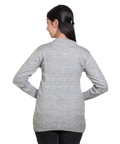 Image of Grand Line Winter wear Acrylic Lady Cardigan /Sweater for Casual and Evening outings