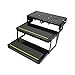 Kwikee 34 Series Electric Step Assembly, Logic Control Unit, Power Switch Kit for RV, Travel Trailers, Hidden Light, 8.5" Step Rise, Anti-Slip Surface, 12V DC Motor, Steel Construction - 3722862