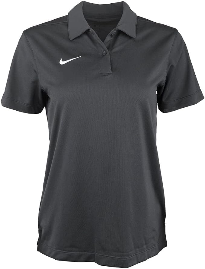 Nike Womens Dry Franchise Polo Shirt (as1, Alpha, l, Regular, Regular, Anthracite)