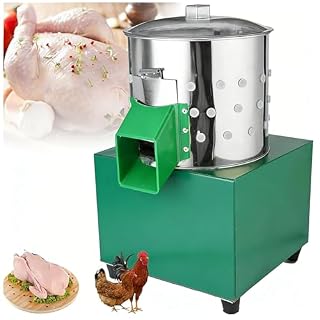 Générique plumeuse inox pour poulets, cailles et pigeons
